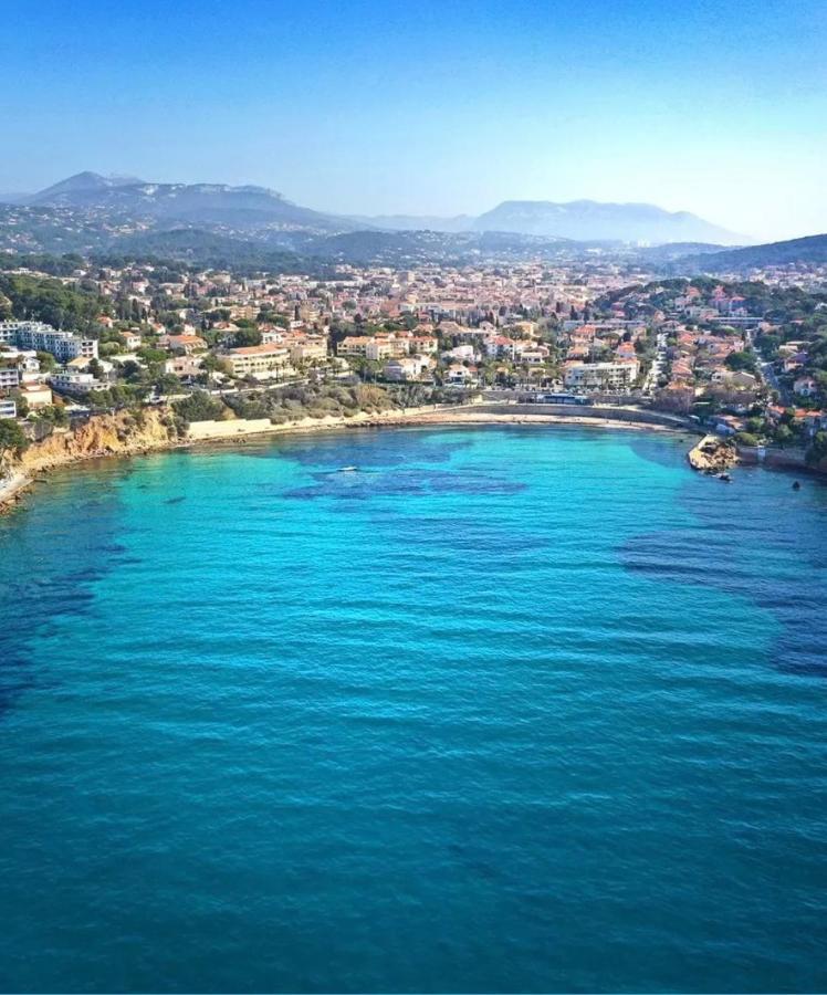 Confortable T2 Vue Mer Avec Terrasse Amenagee Et Parking Prive, Plage Et Port A Pied サナリー・シュル・メール エクステリア 写真